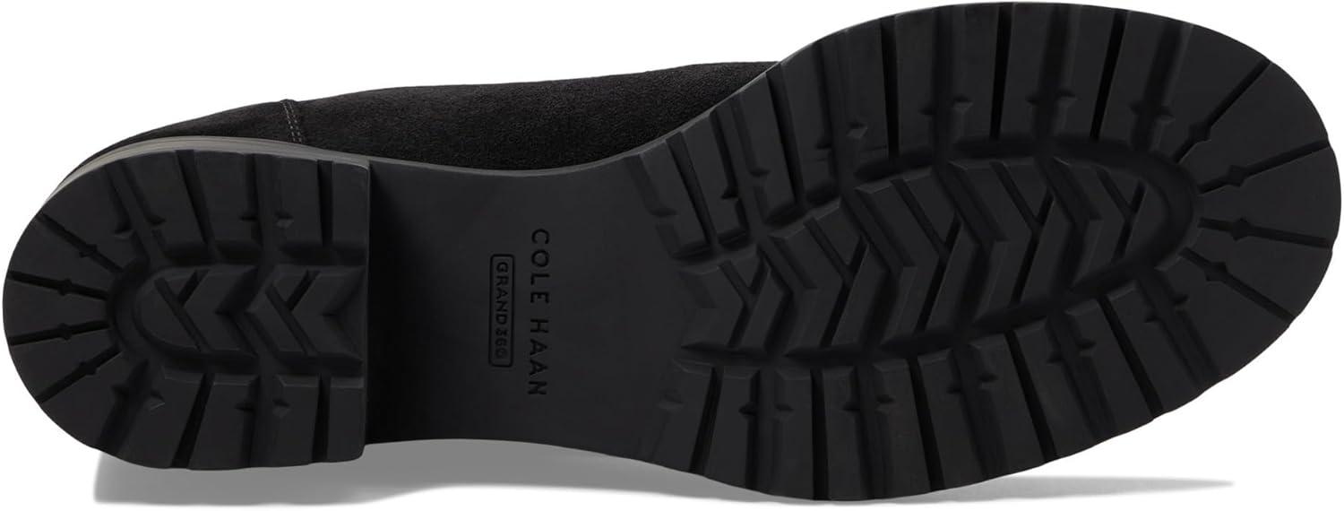 imageCole Haan Womens Camea Wp Combat Boot IiBlack Suede Wp