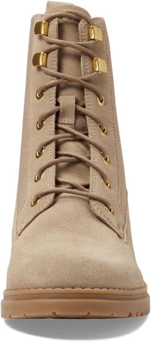 imageCole Haan Womens Camea Wp Combat Boot IiDk Latte Wp Suede