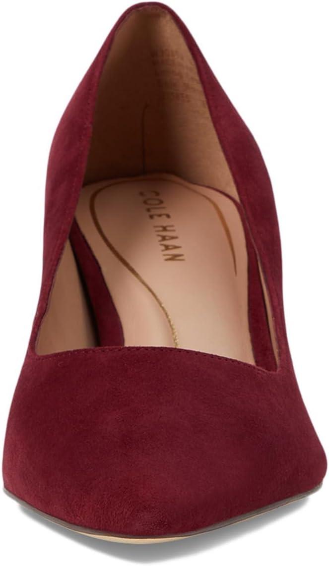 imageCole Haan Womens Cassandra Block Heel PumpBlack Cherry Suede