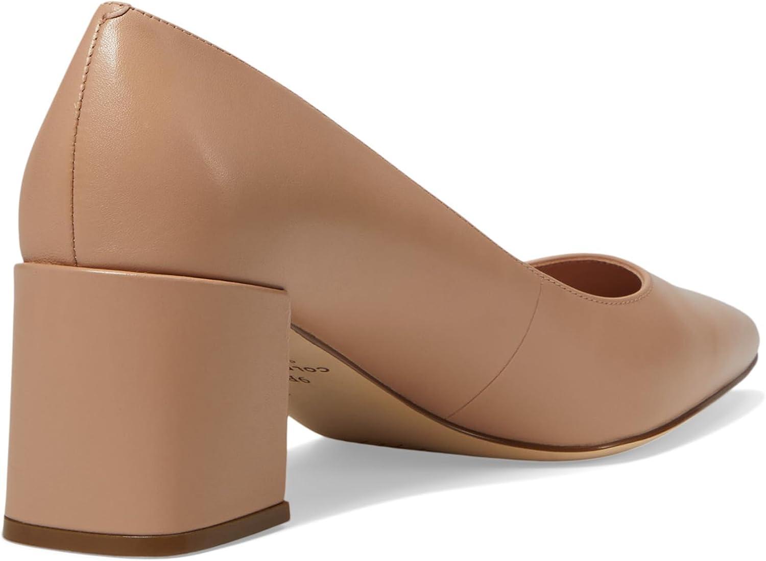 imageCole Haan Womens Cassandra Block Heel PumpBrush Ltr