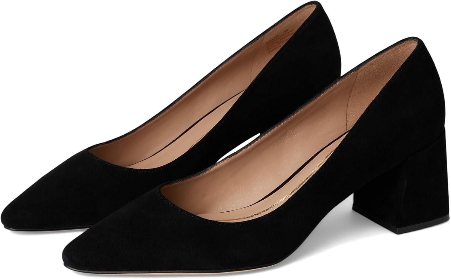 imageCole Haan Womens Cassandra Block Heel PumpsBlack Sde