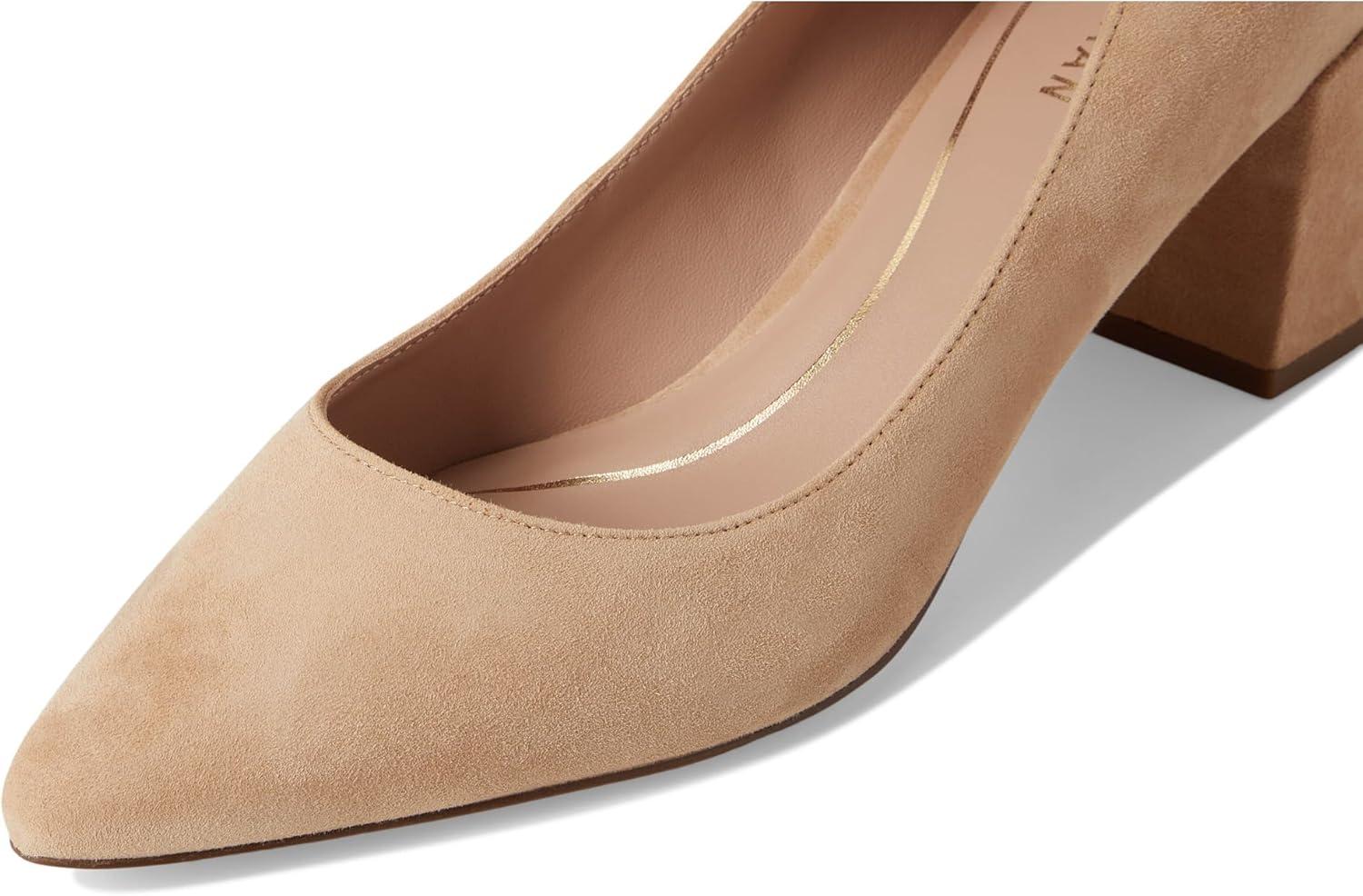 imageCole Haan Womens Cassandra Block Heel PumpsCh Tuscan Sand Sde