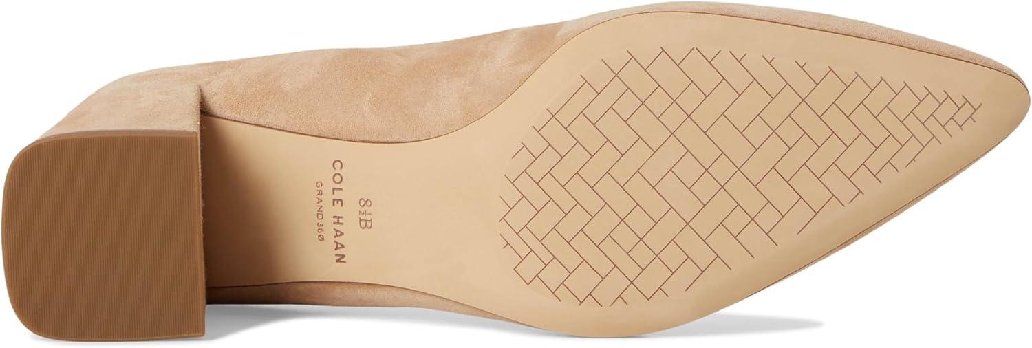 imageCole Haan Womens Cassandra Block Heel PumpsCh Tuscan Sand Sde
