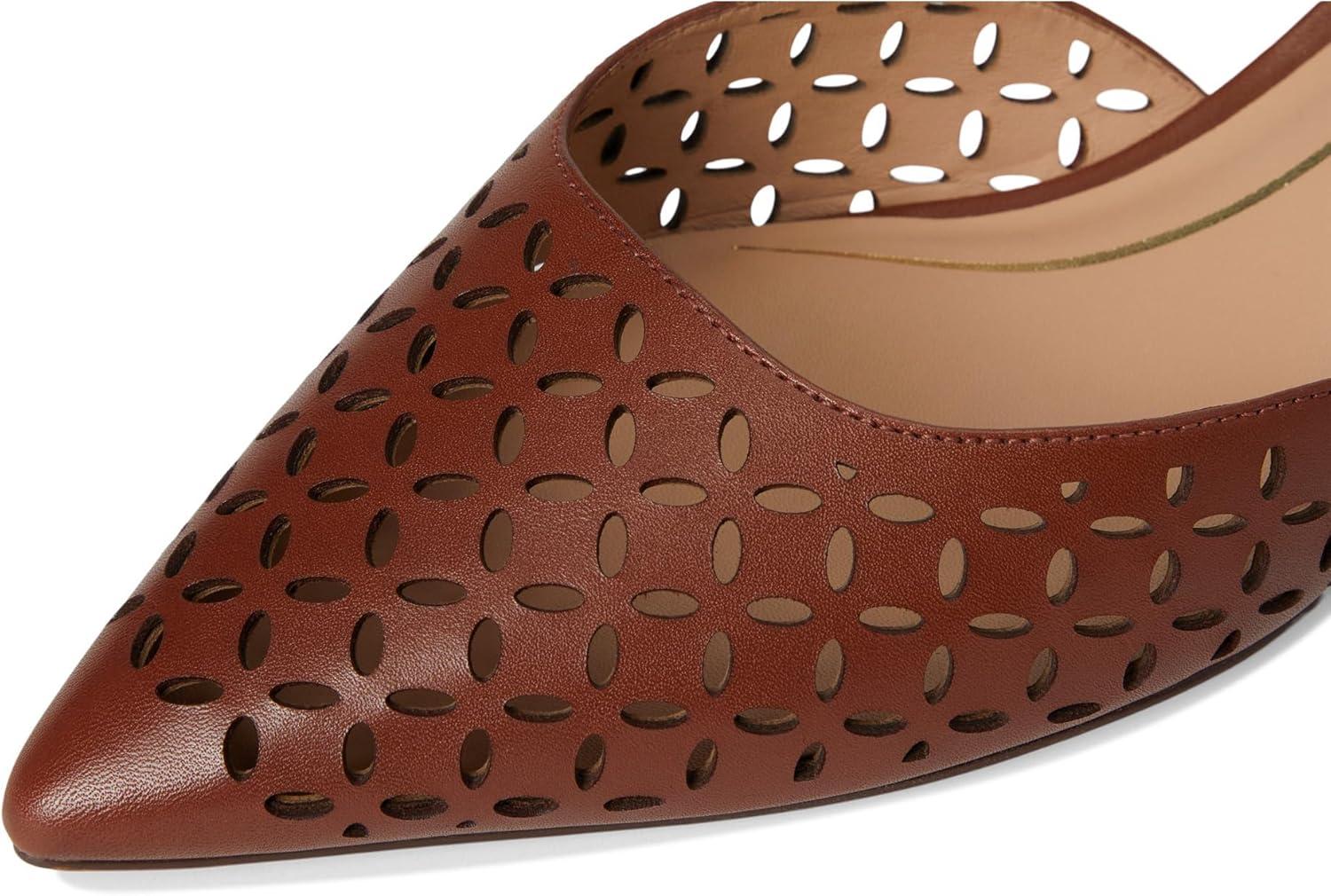 imageCole Haan Womens Gilda PumpsDk Cuoio Perf Ltr