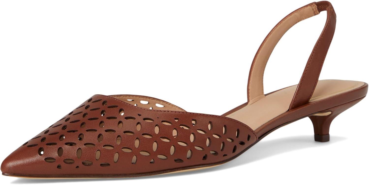 imageCole Haan Womens Gilda PumpsDk Cuoio Perf Ltr