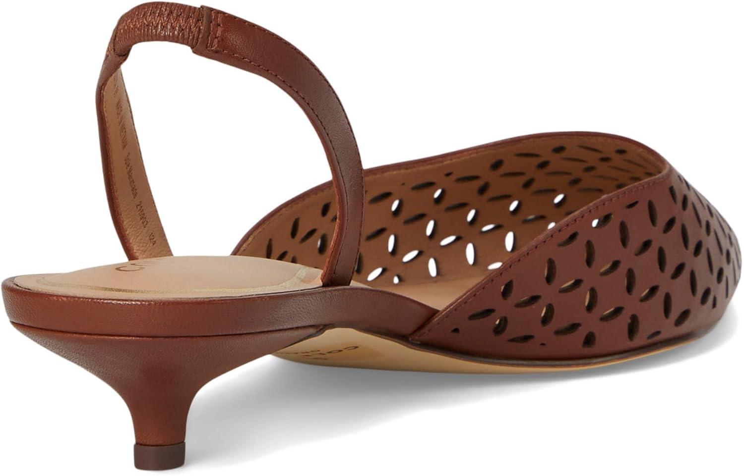 imageCole Haan Womens Gilda PumpsDk Cuoio Perf Ltr