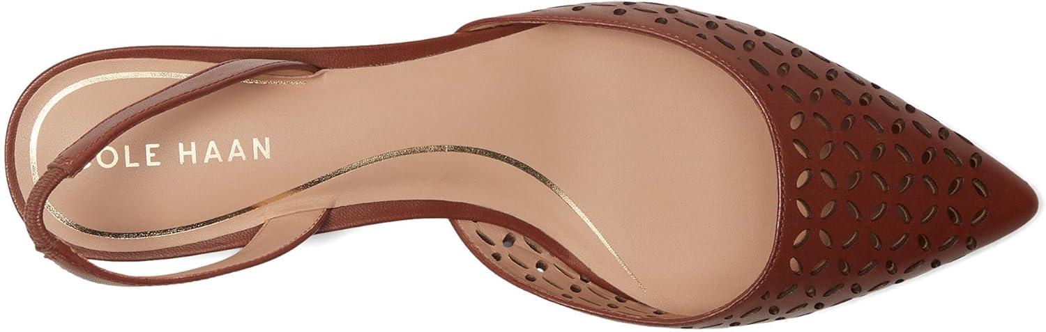 imageCole Haan Womens Gilda PumpsDk Cuoio Perf Ltr