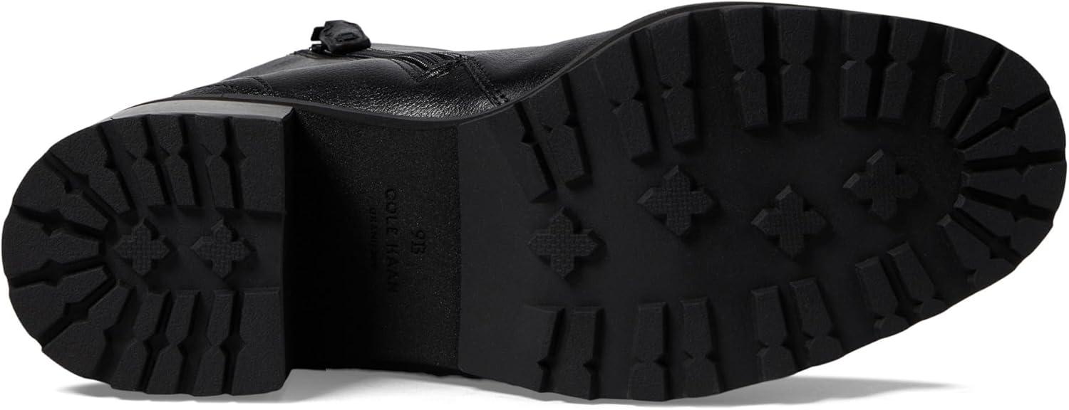 imageCole Haan Womens Gillian Lug Bootie Ankle BootBlack Ltr Wp