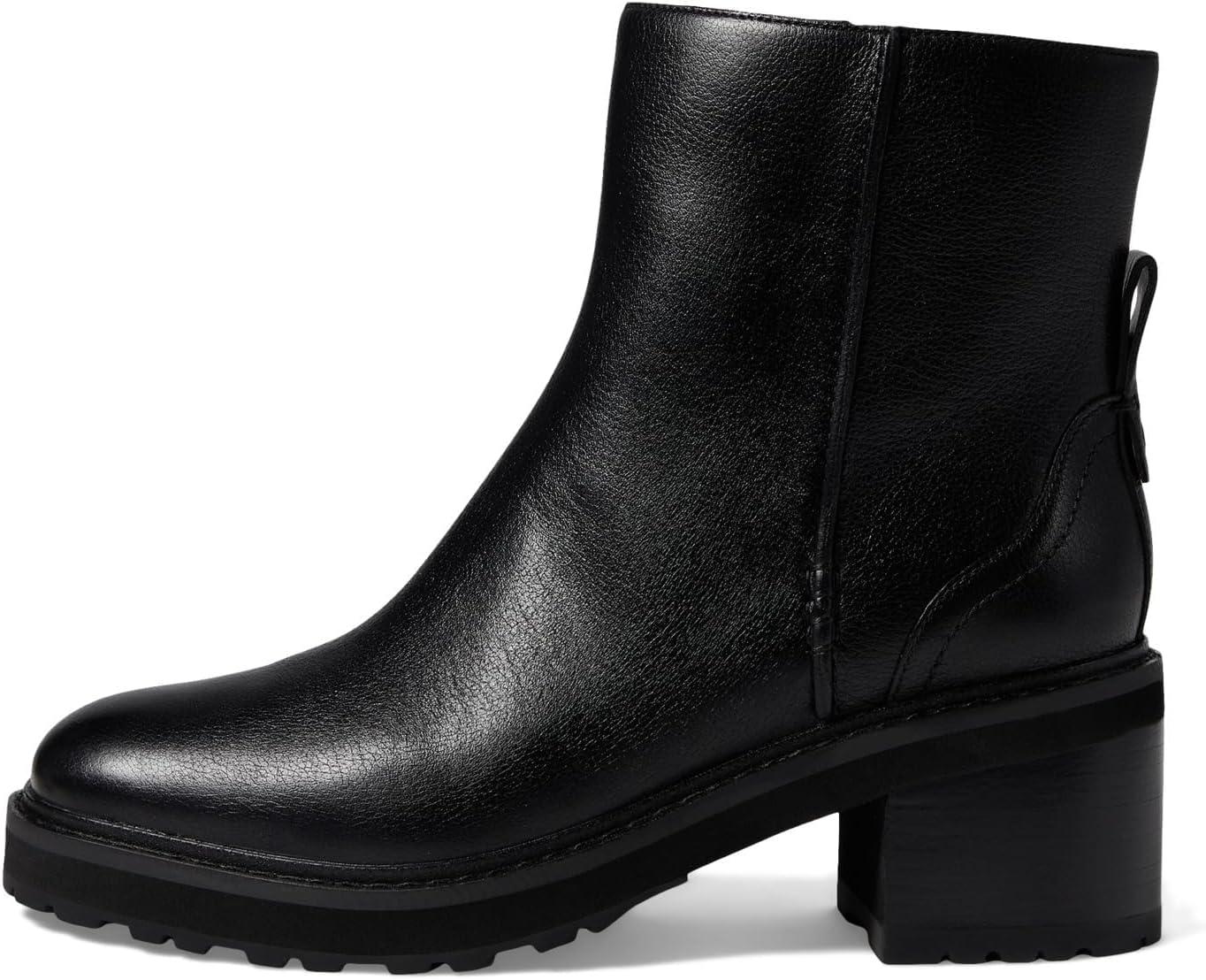 imageCole Haan Womens Gillian Lug Bootie Ankle BootBlack Ltr Wp