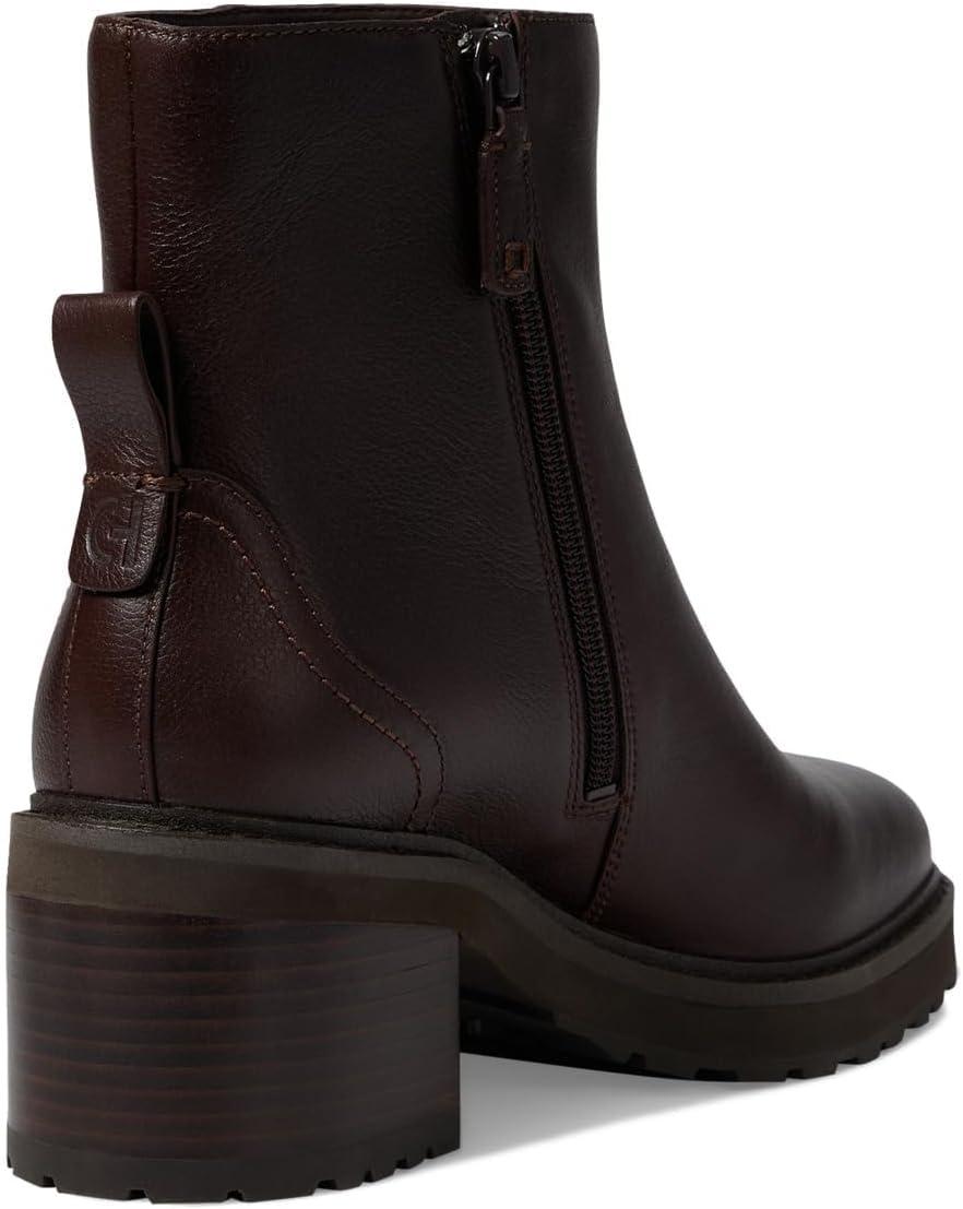 imageCole Haan Womens Gillian Lug Bootie Ankle BootMadeira Leather Waterproof