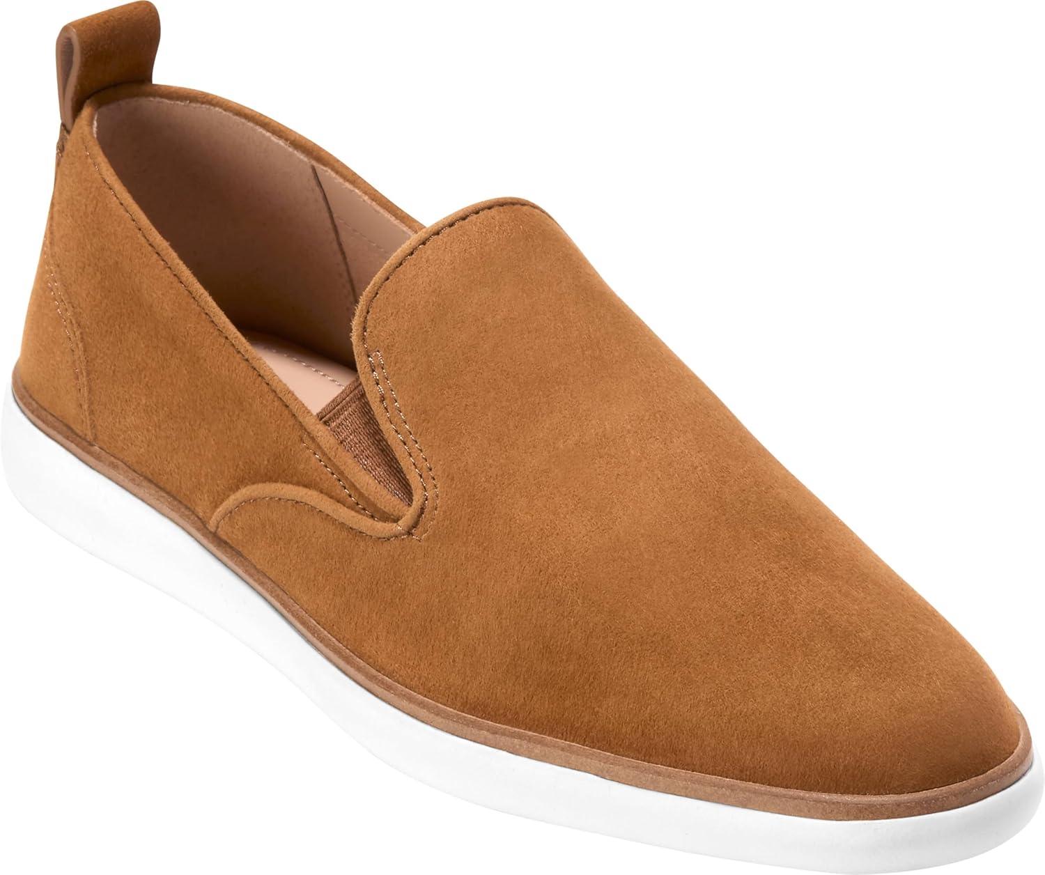 imageCole Haan Womens Grand Ambition 20 Galena LoafersTobacco Suede