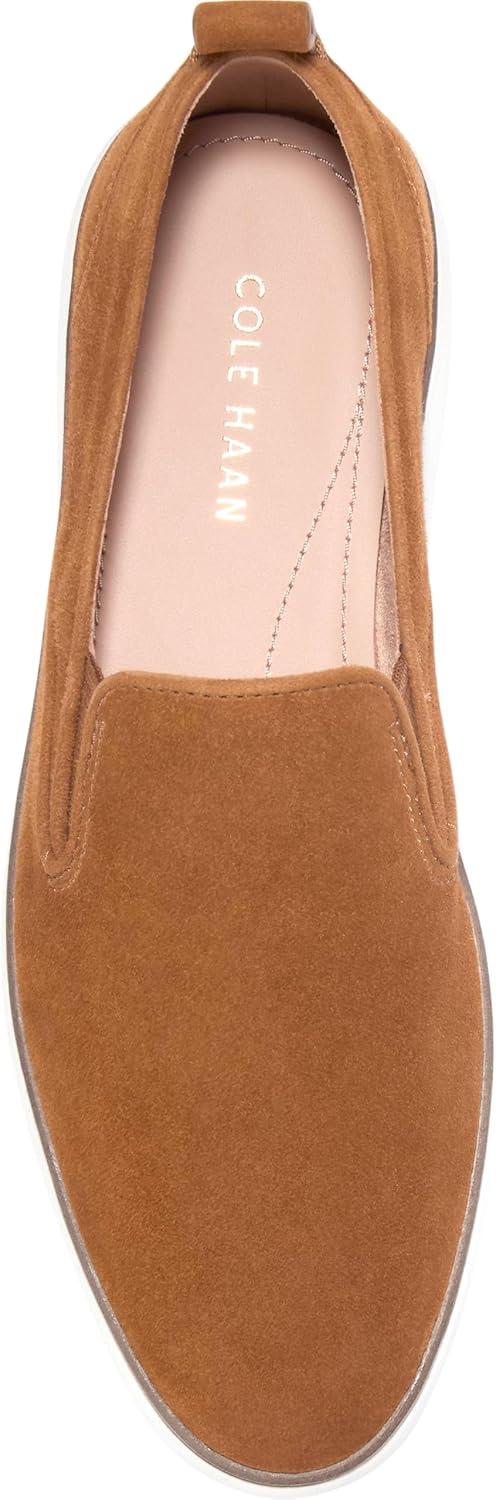imageCole Haan Womens Grand Ambition 20 Galena LoafersTobacco Suede