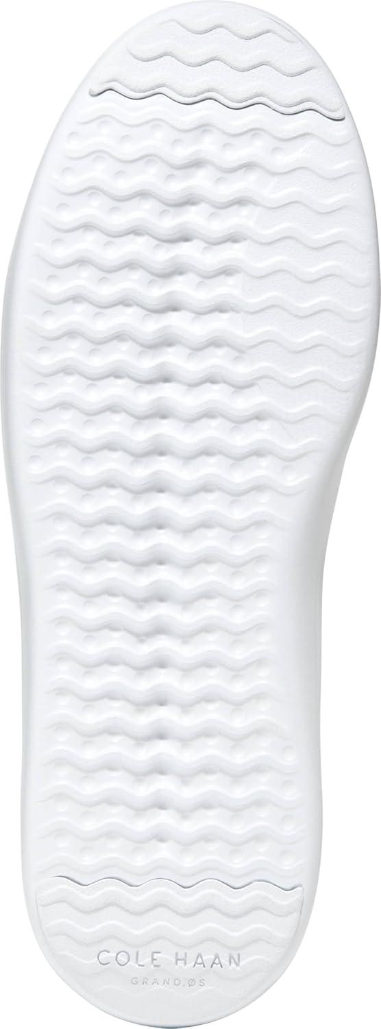 imageCole Haan Womens Grand Crosscourt Joy Platform SneakersBlackSilvr Metalc