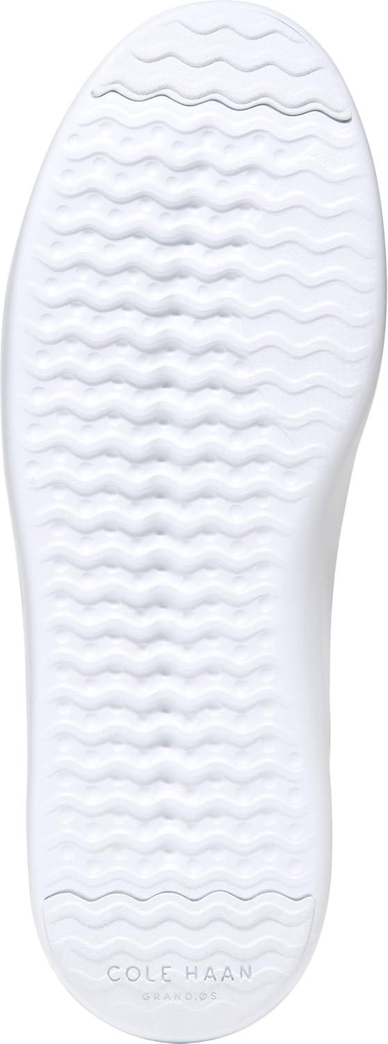 imageCole Haan Womens Grand Crosscourt Joy Platform SneakersSft Gld MetlcWhte
