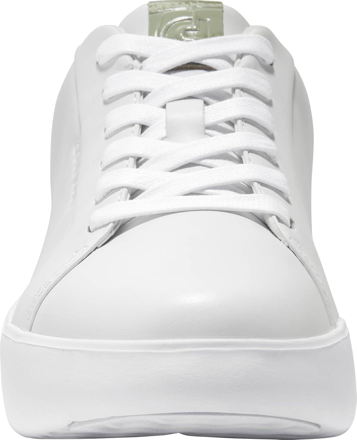 imageCole Haan Womens Grand Crosscourt Joy Platform SneakersWhiteGrn Crc Prt