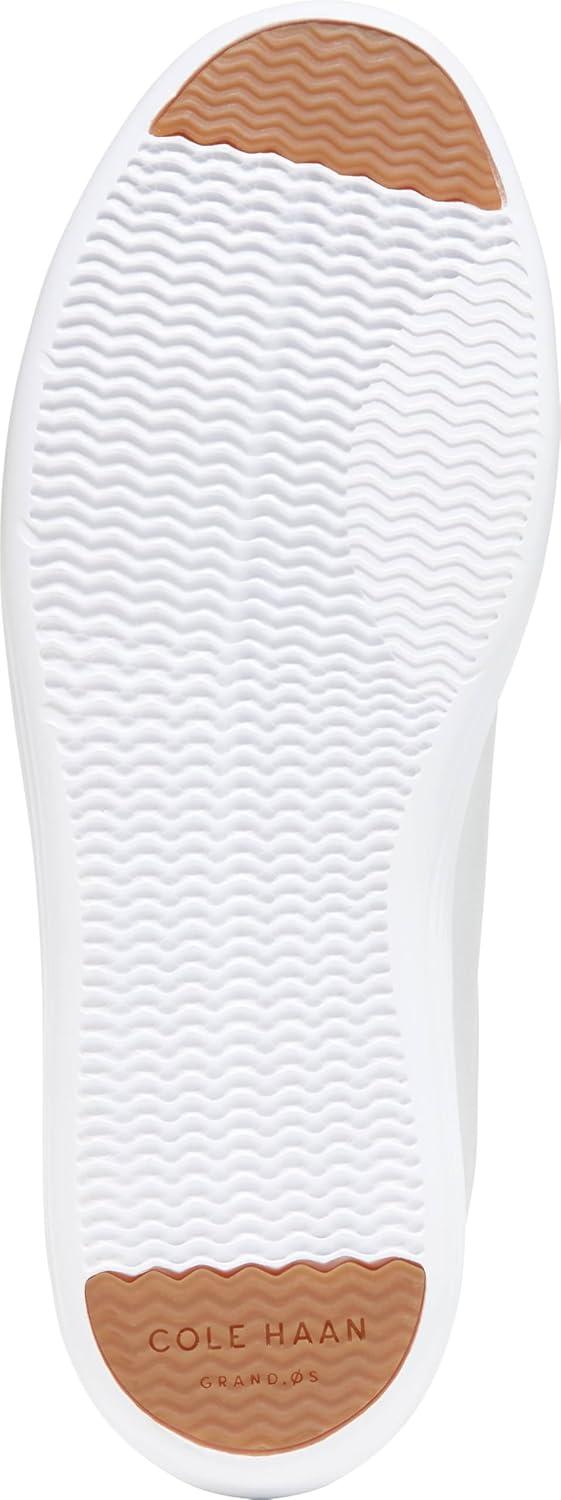 imageCole Haan Womens Grand Crosscourt Leather SneakersBright WhiteWhite