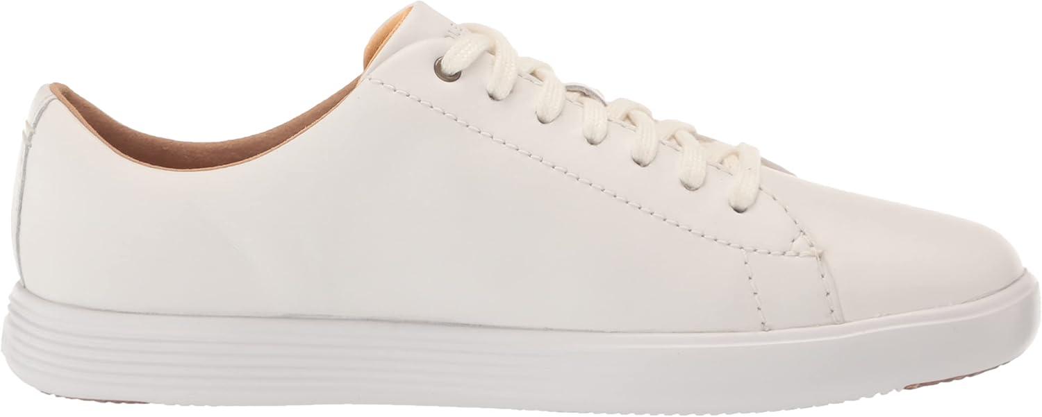 imageCole Haan Womens Grand Crosscourt Leather SneakersOptic Wht LthrWht