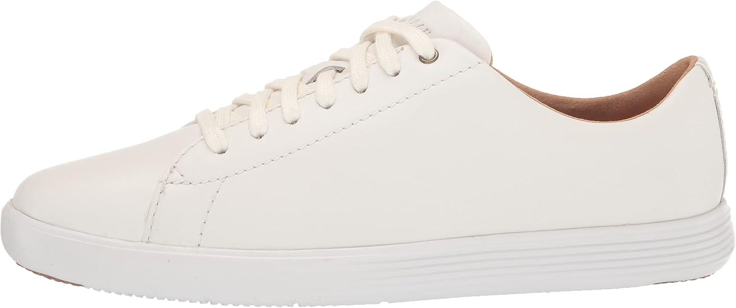 imageCole Haan Womens Grand Crosscourt Leather SneakersOptic Wht LthrWht