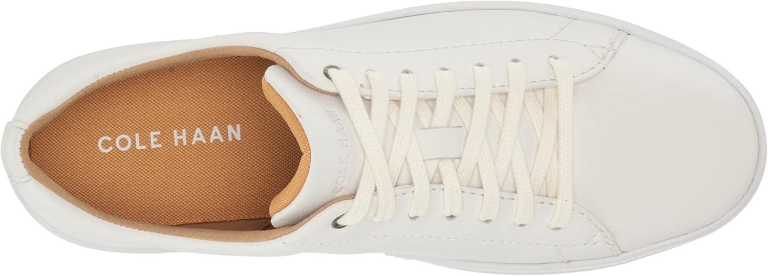 imageCole Haan Womens Grand Crosscourt Leather SneakersOptic Wht LthrWht