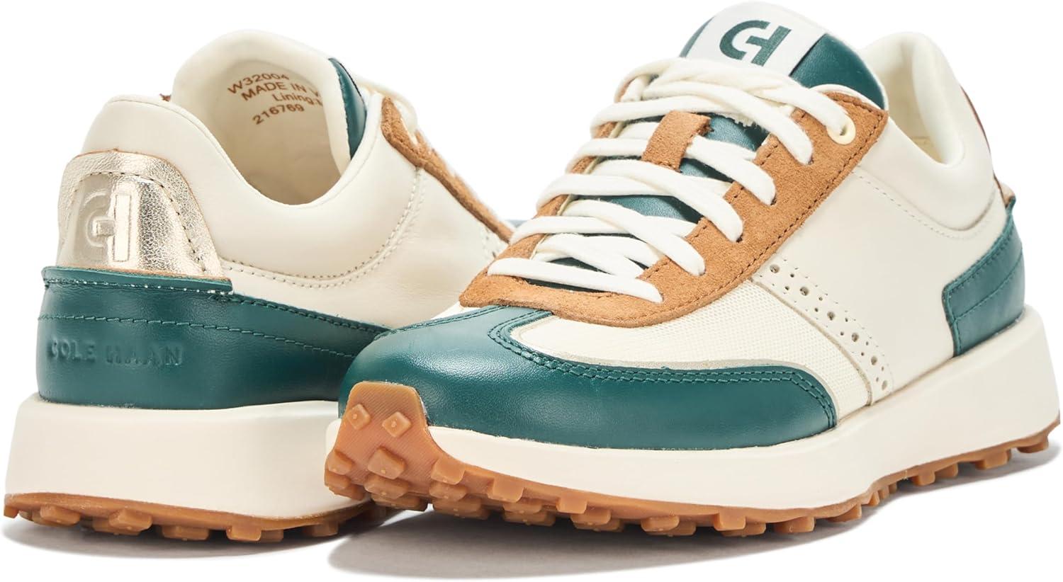 imageCole Haan Womens Grand Crosscourt Meadow Runner SneakerIvry MshLtrRn Fo