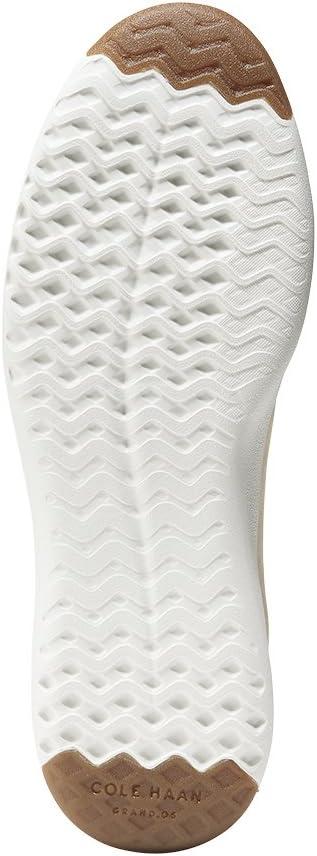 imageCole Haan Womens GrandPro Tennis Leather Lace OX Fashion SneakerBrazilian Sand NubuckBrazilian Sand Leather FlowersOptic White