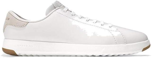 imageCole Haan Womens GrandPro Tennis Leather Lace OX Fashion SneakerOptic WhiteWht