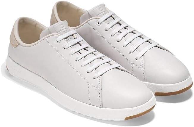 imageCole Haan Womens GrandPro Tennis Leather Lace OX Fashion SneakerOptic WhiteWht