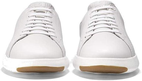 imageCole Haan Womens GrandPro Tennis Leather Lace OX Fashion SneakerOptic WhiteWht