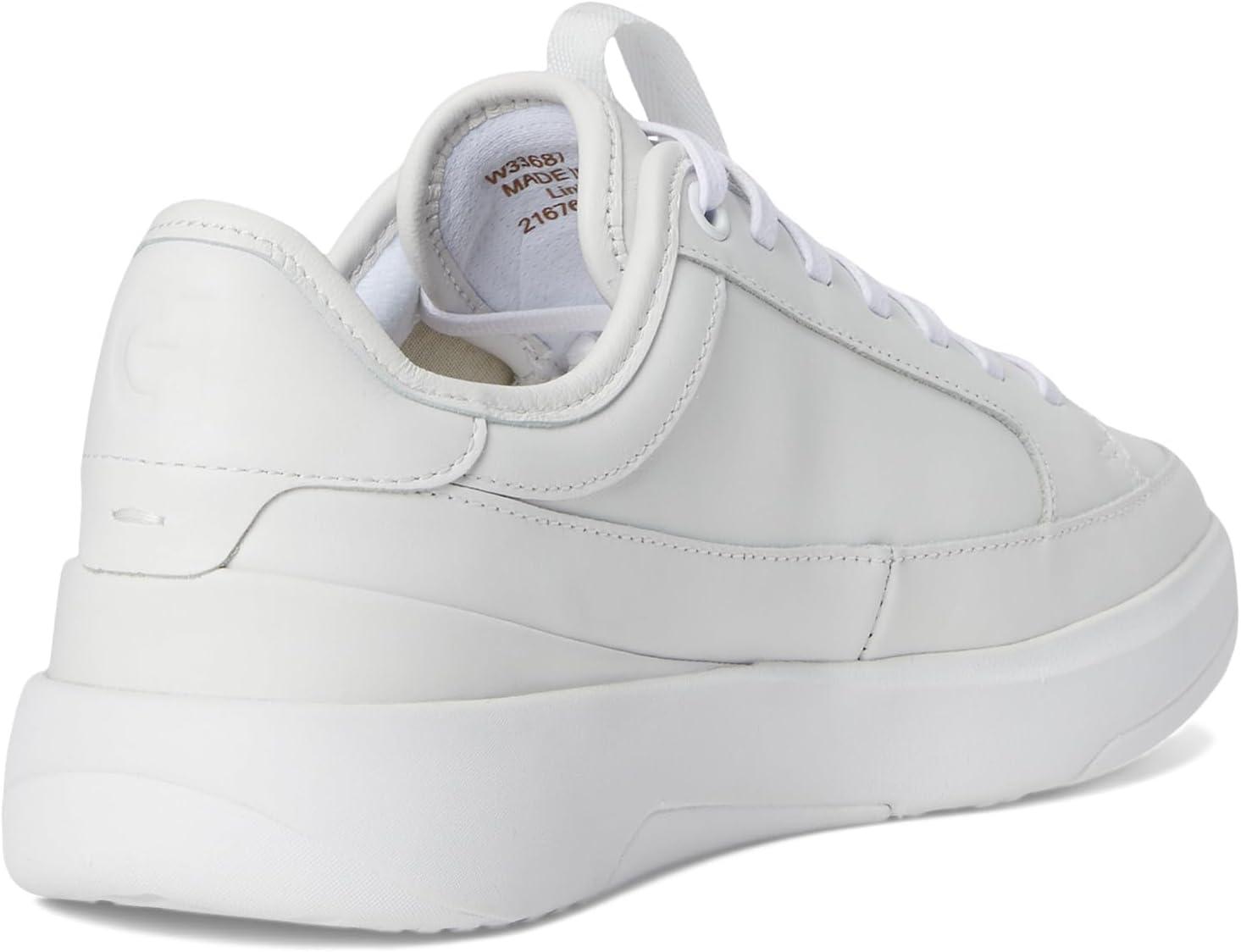 imageCole Haan Womens Grandpro All Day Leather Court SneakersOpt WhtOpt Wht