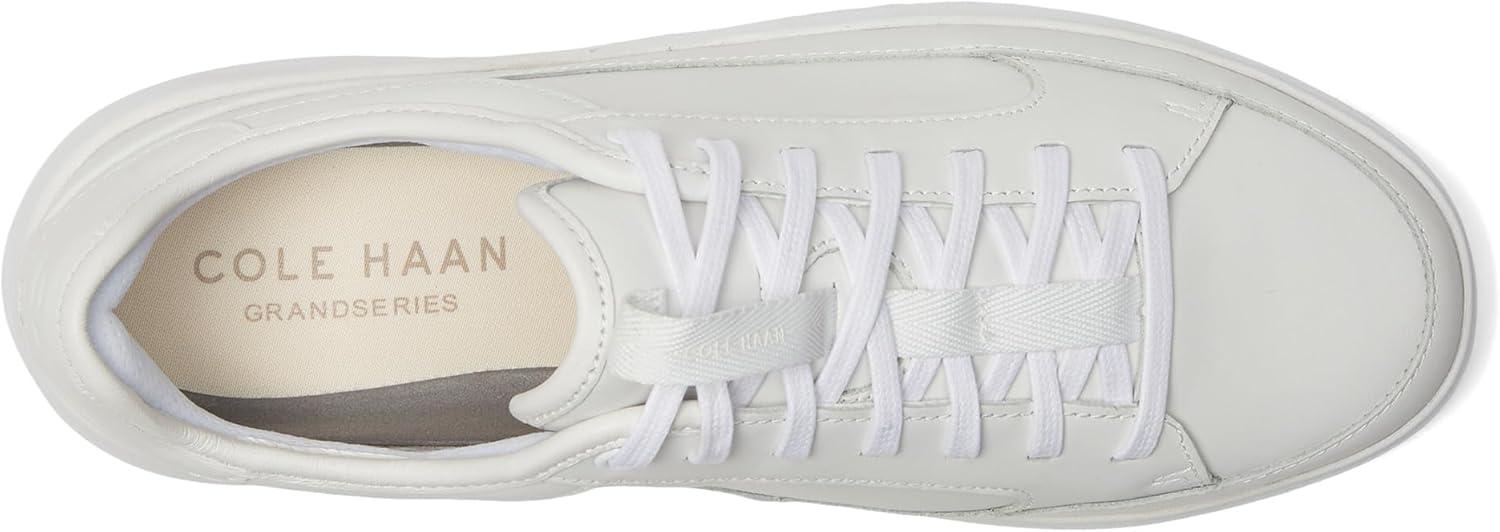 imageCole Haan Womens Grandpro All Day Leather Court SneakersOpt WhtOpt Wht