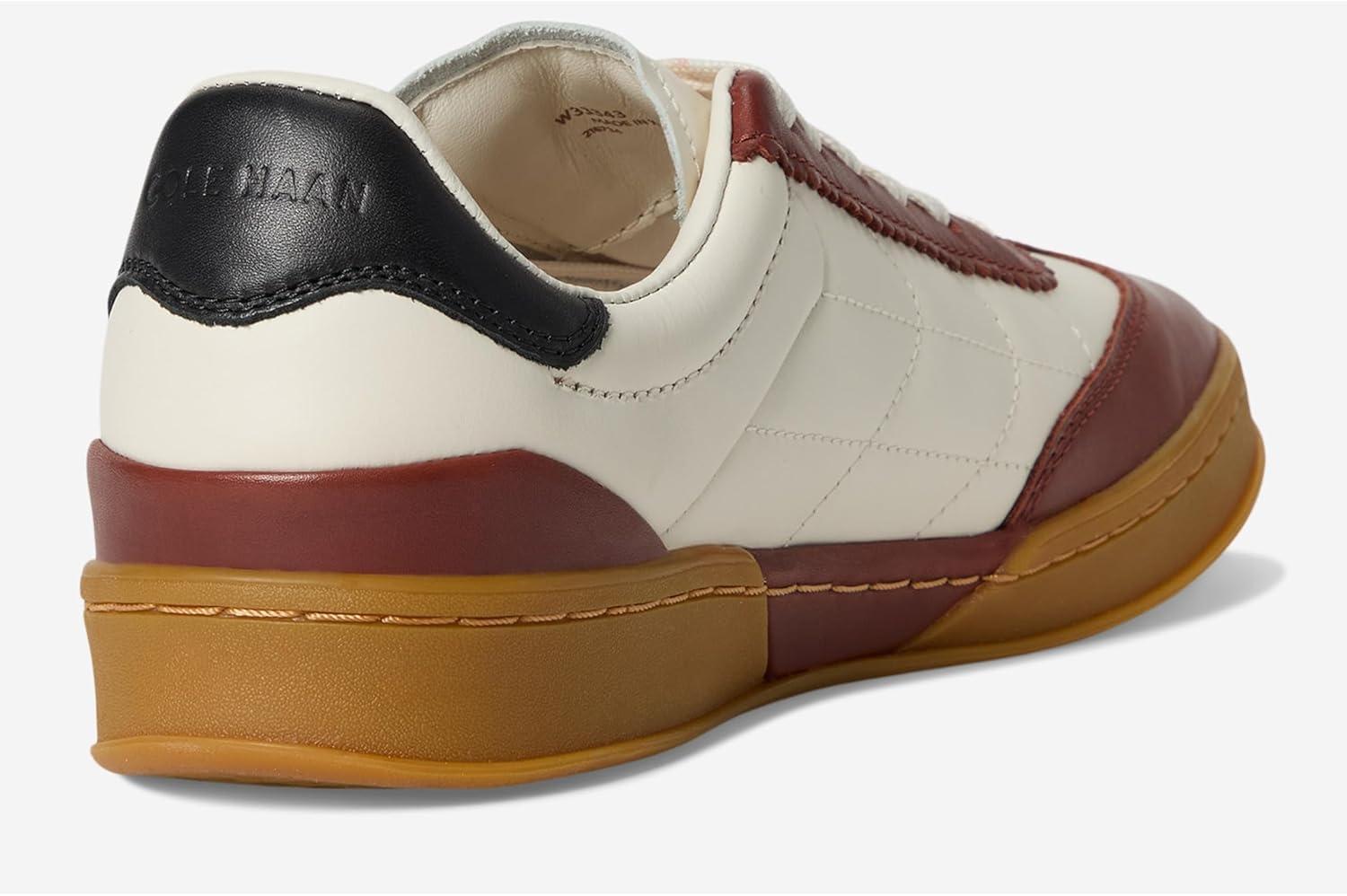 imageCole Haan Womens Grandpro Breakaway SneakersIvoryDk Cuoio