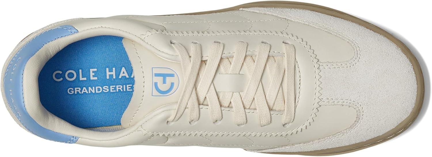 imageCole Haan Womens Grandpro Breakaway SneakersIvoryVista Blue