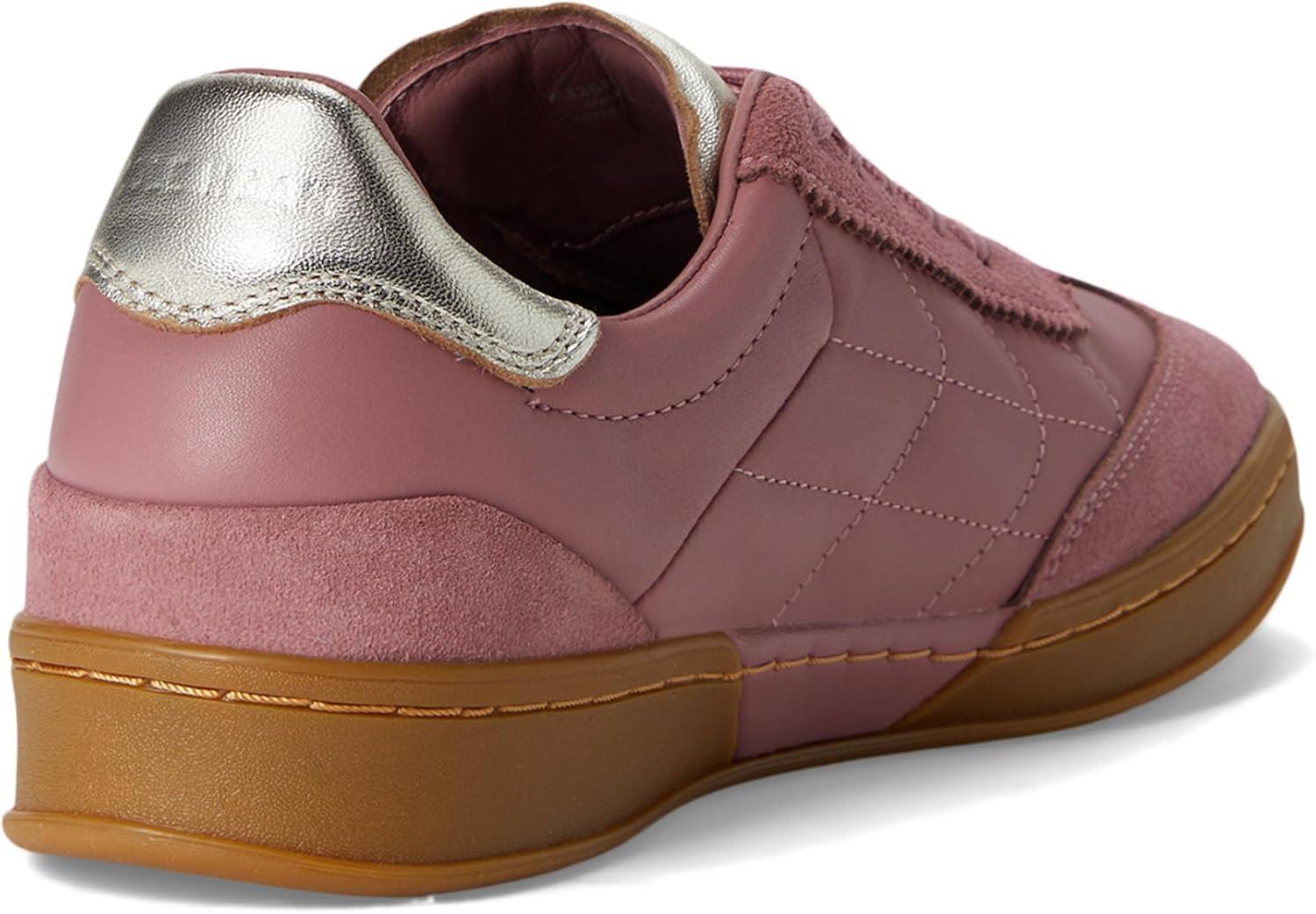 imageCole Haan Womens Grandpro Breakaway SneakersLight RoseSuedeGold Talca