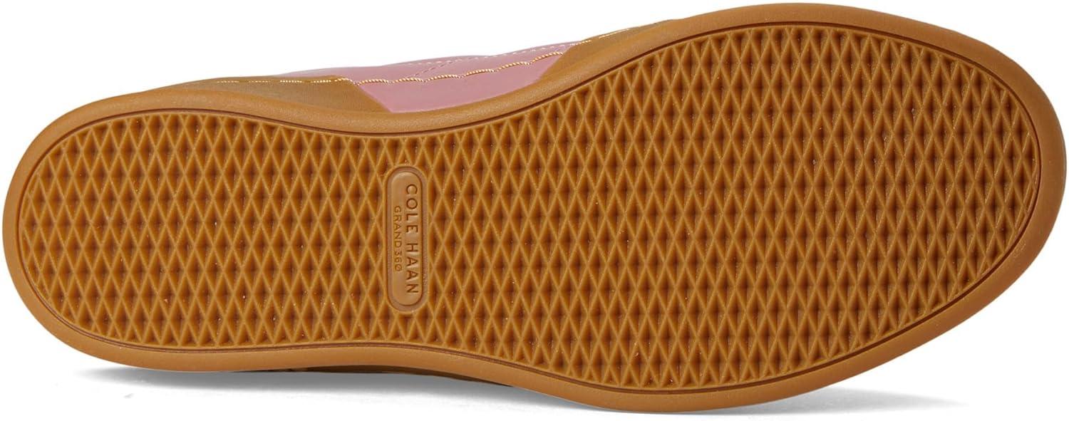 imageCole Haan Womens Grandpro Breakaway SneakersLight RoseSuedeGold Talca