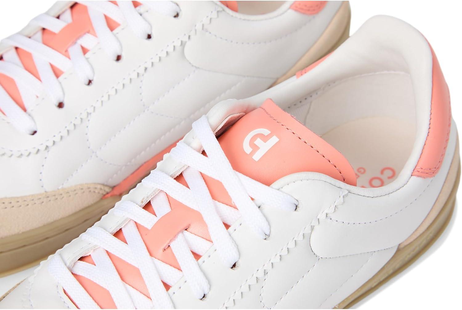 imageCole Haan Womens Grandpro Breakaway SneakersWhiteOat SuedeDesert Flower Suede