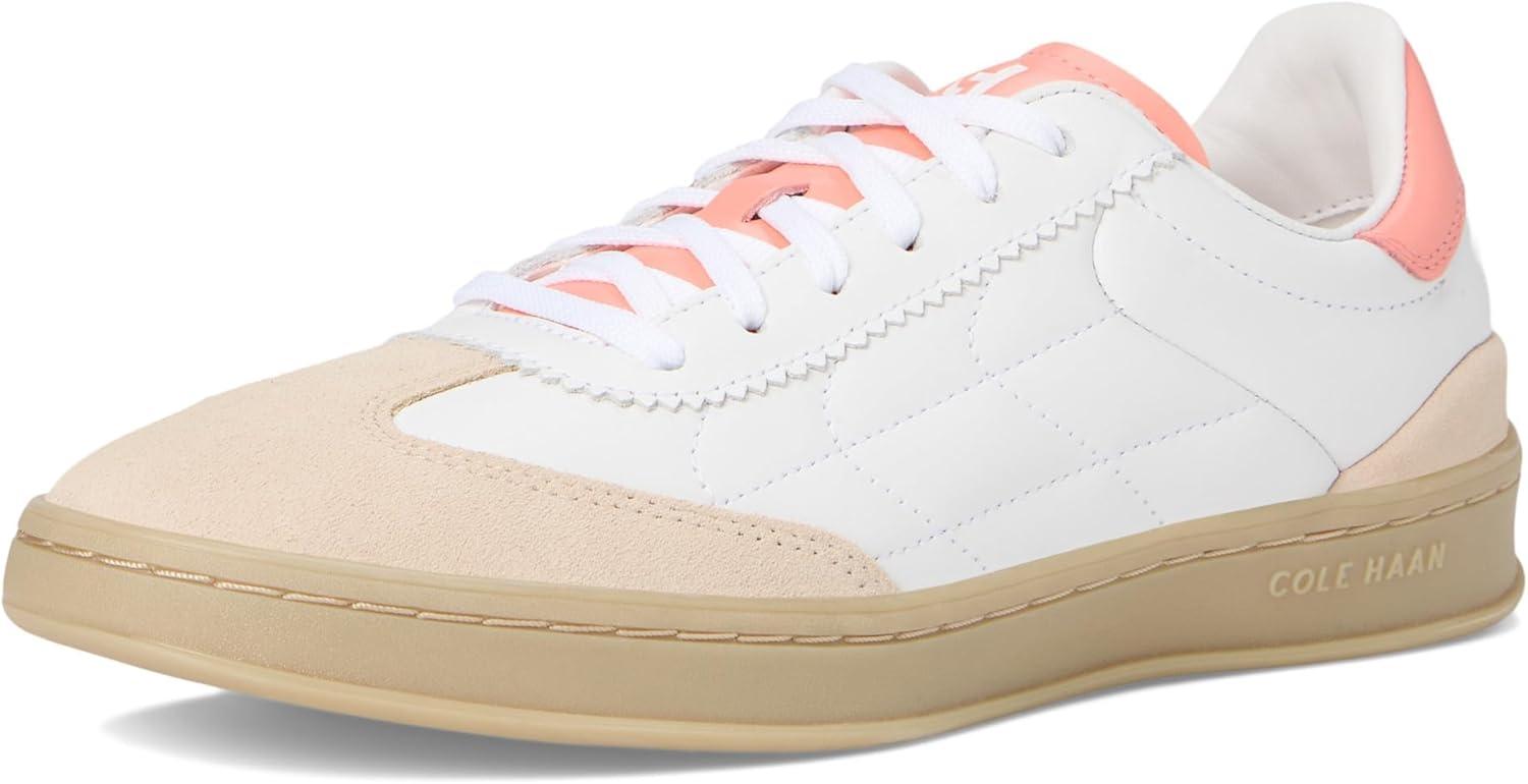 imageCole Haan Womens Grandpro Breakaway SneakersWhiteOat SuedeDesert Flower Suede