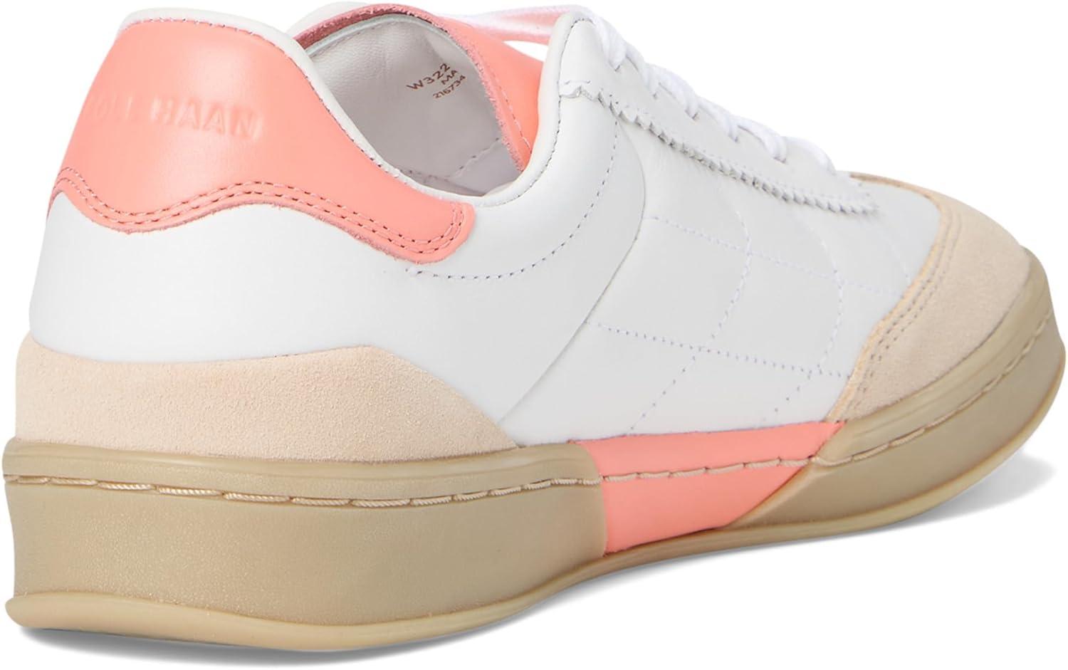 imageCole Haan Womens Grandpro Breakaway SneakersWhiteOat SuedeDesert Flower Suede
