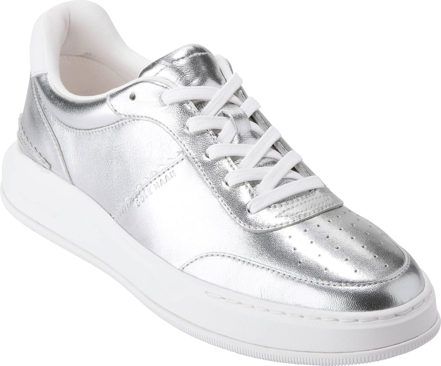 imageCole Haan Womens Grandpro Carissa SneakerSilverWhite