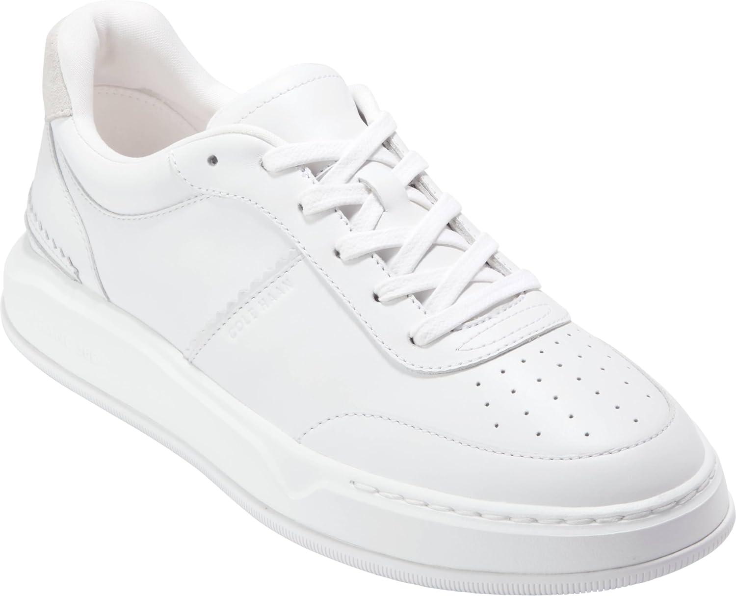 imageCole Haan Womens Grandpro Carissa SneakerWhtSlvr BirchWht