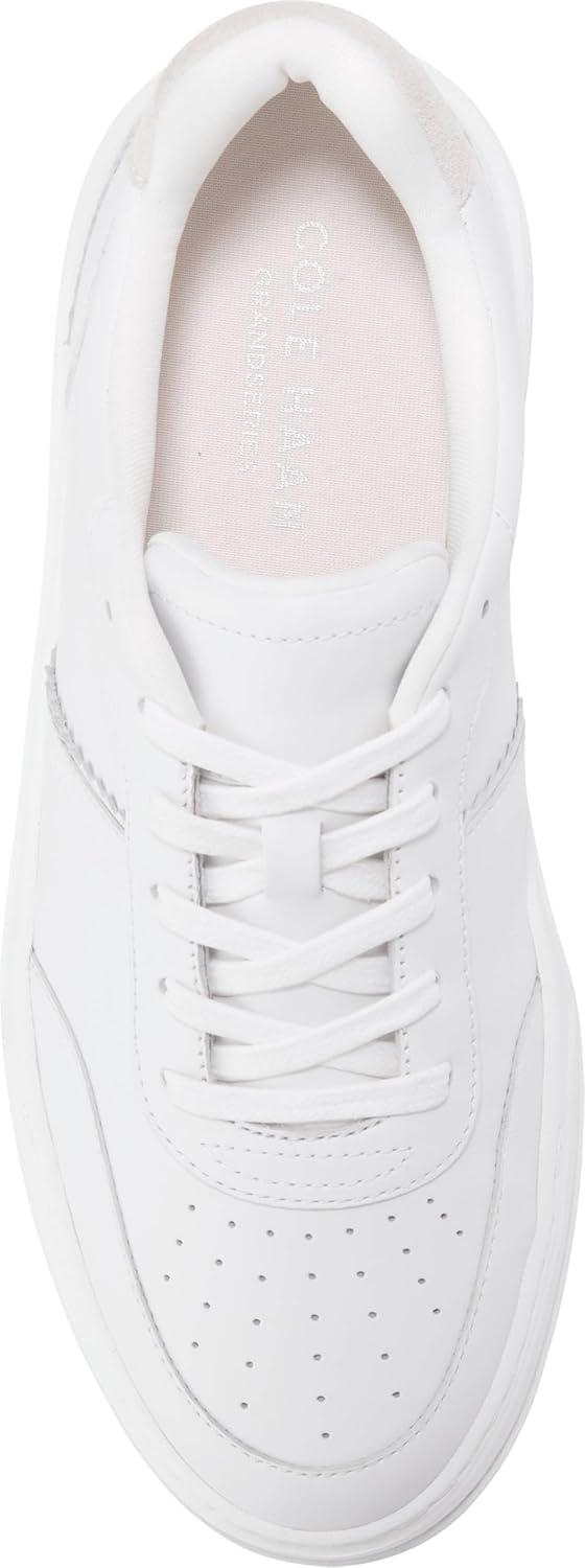 imageCole Haan Womens Grandpro Carissa SneakerWhtSlvr BirchWht