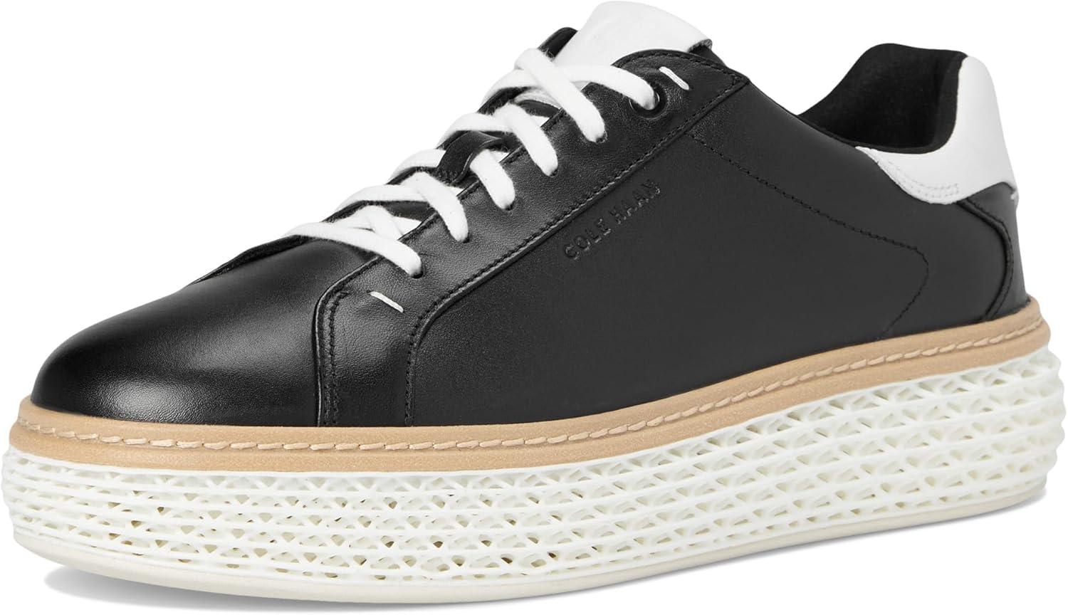 imageCole Haan Womens Grandpro Court Skyweave SneakersBlackWhite