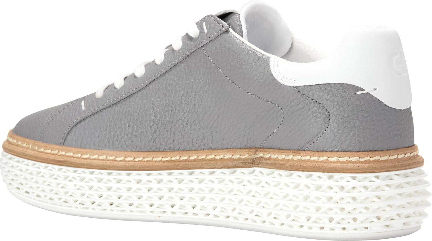imageCole Haan Womens Grandpro Court Skyweave SneakersFrost GrayWhite