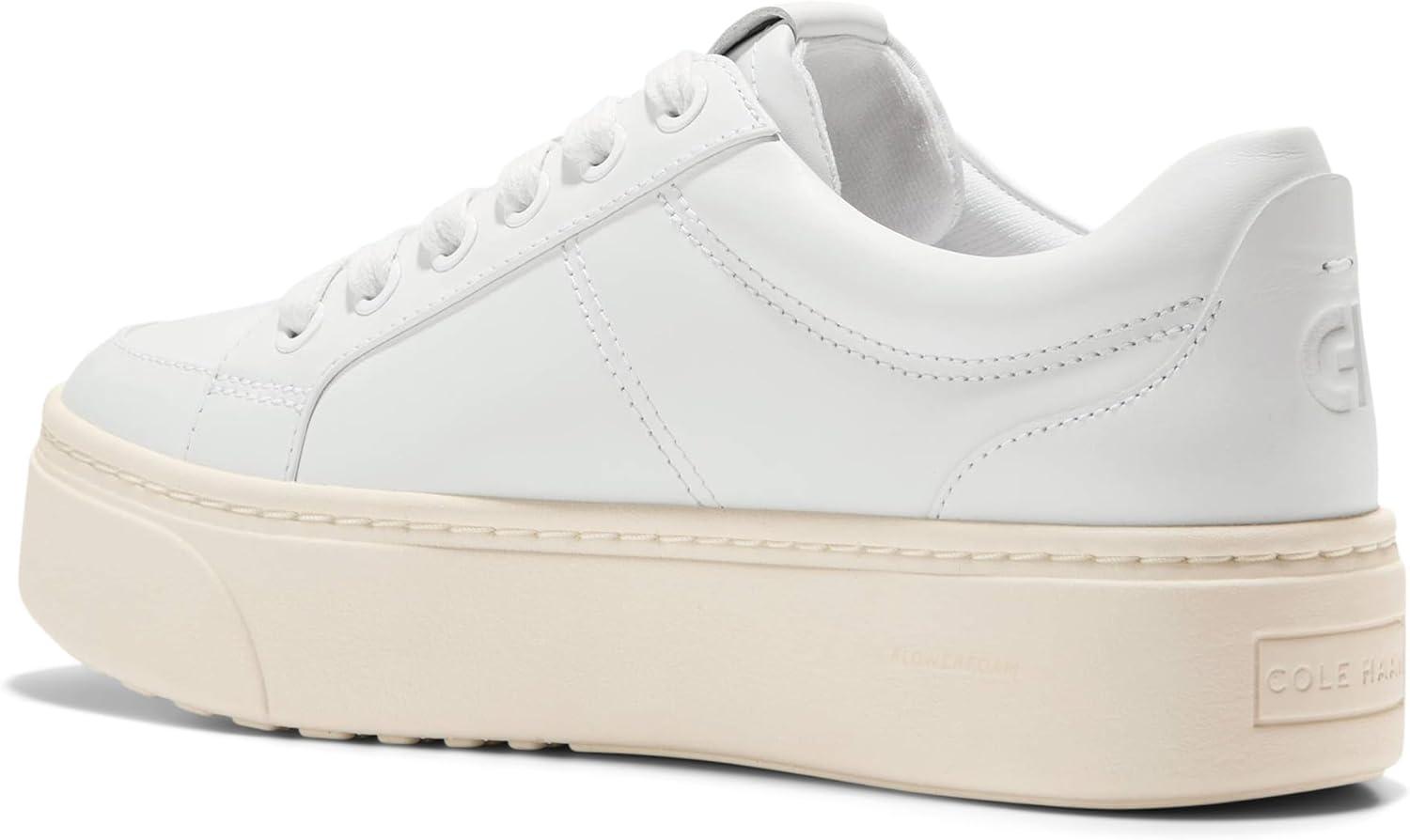 imageCole Haan Womens Grandpro Max Platform SneakerOptic WhiteIvory