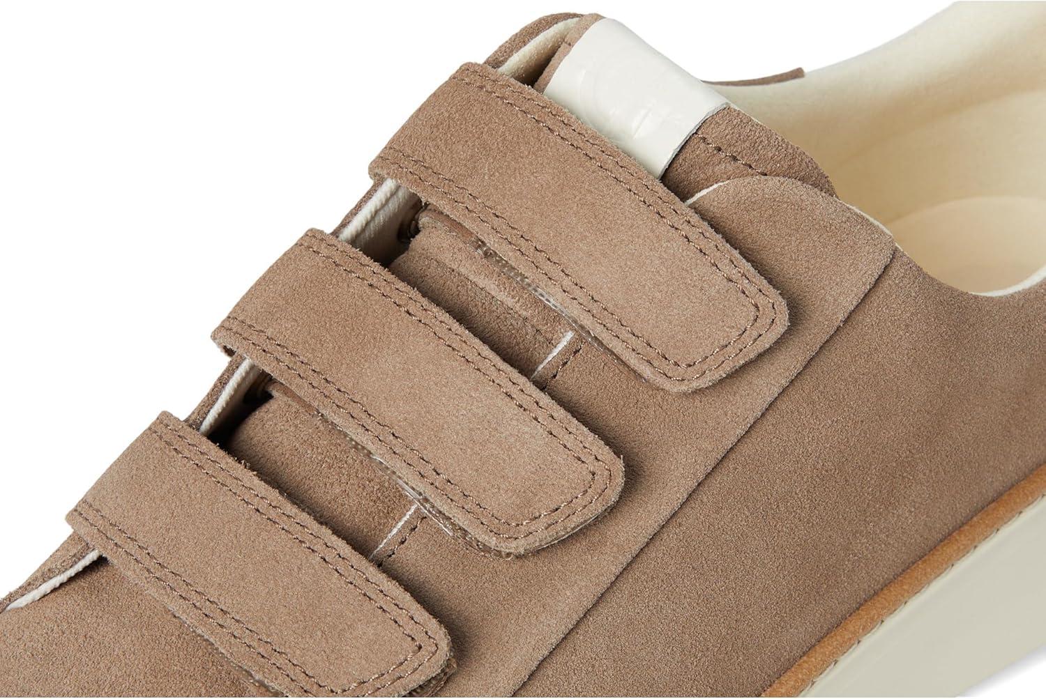 imageCole Haan Womens Grandpro Topspin Triple Strap SneakersIrsh Coff SuedIvory