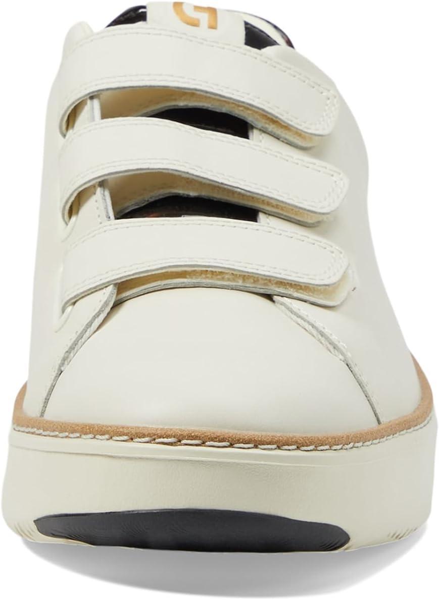 imageCole Haan Womens Grandpro Topspin Triple Strap SneakersIvoryTortoise Pat