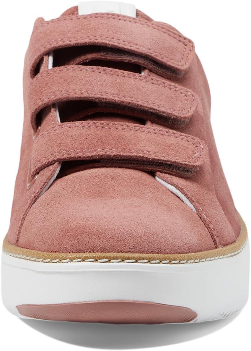 imageCole Haan Womens Grandpro Topspin Triple Strap SneakersRouge SuedeWhi