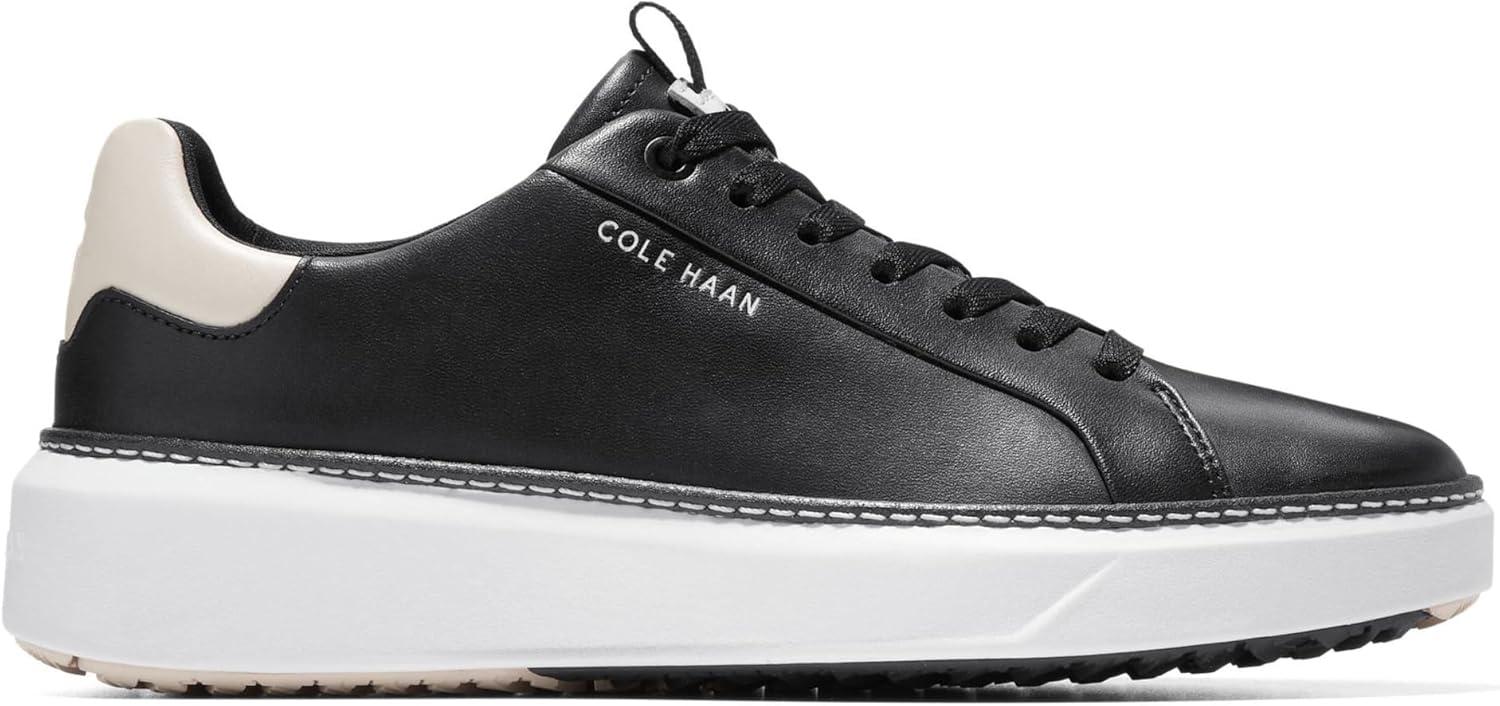 imageCole Haan Womens Grandpro Topspin Waterproof Golf Shoes SneakerBlackWhitecap Grey