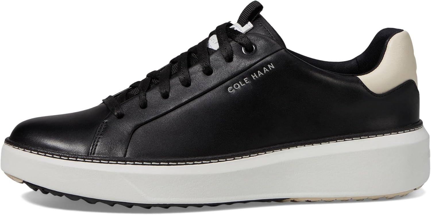 imageCole Haan Womens Grandpro Topspin Waterproof Golf Shoes SneakerBlackWhitecap Grey