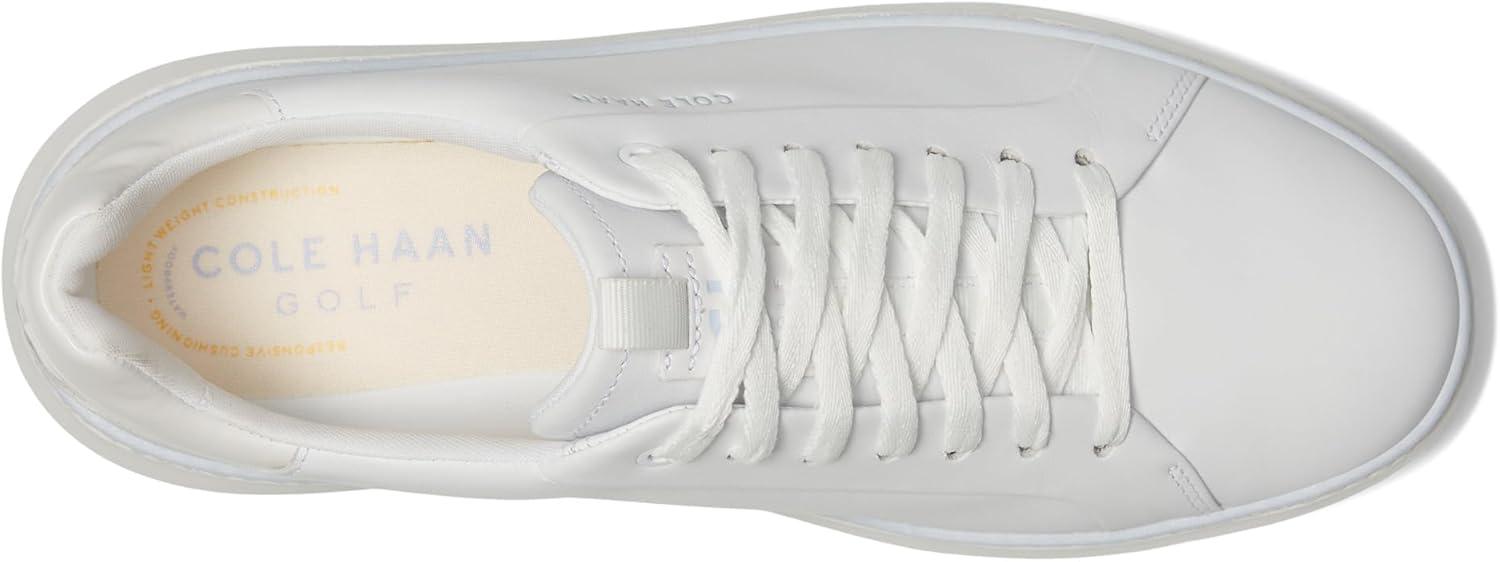 imageCole Haan Womens Grandpro Topspin Waterproof Golf Shoes SneakerWhiteHeather