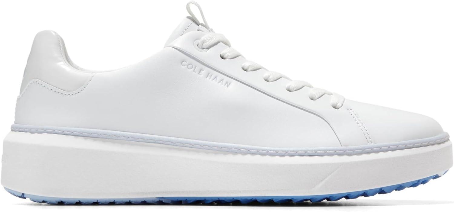 imageCole Haan Womens Grandpro Topspin Waterproof Golf Shoes SneakerWhiteHeather